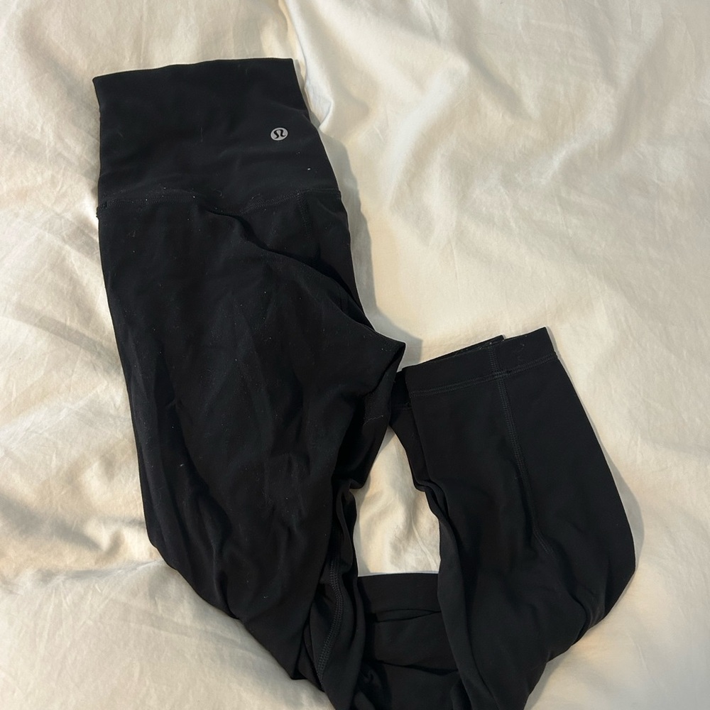 lululemon athletica Black High-Rise Performance Leggings